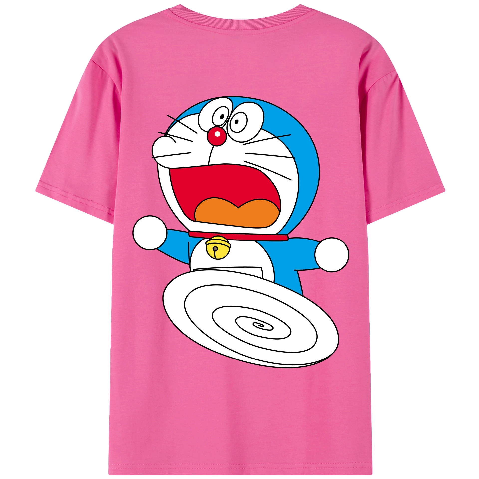 （画像用） ドラえもん Doraemon レディース半袖Tシャツ(バックプリント)
